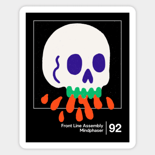 Mindphaser - Minimalist Graphic Artwork Design Magnet